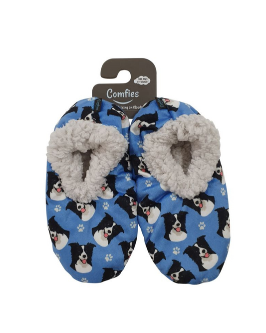 Border Collie Slippers